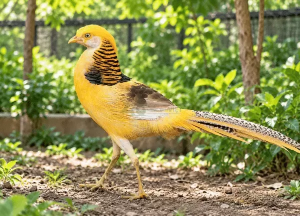Chim Trĩ 7 Màu Vàng